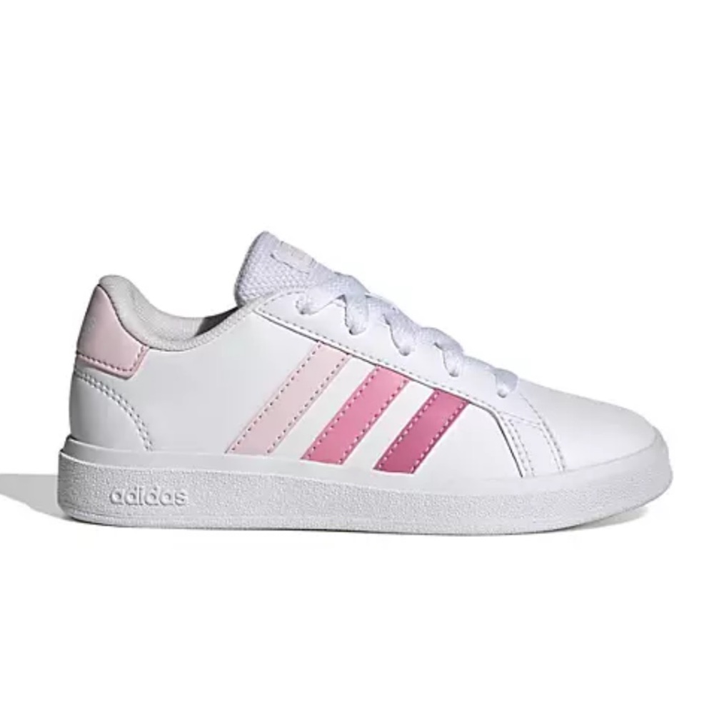 *NWT* Kids' Adidas Grand Court Lifestyle Tennis Lace-Up Shoes